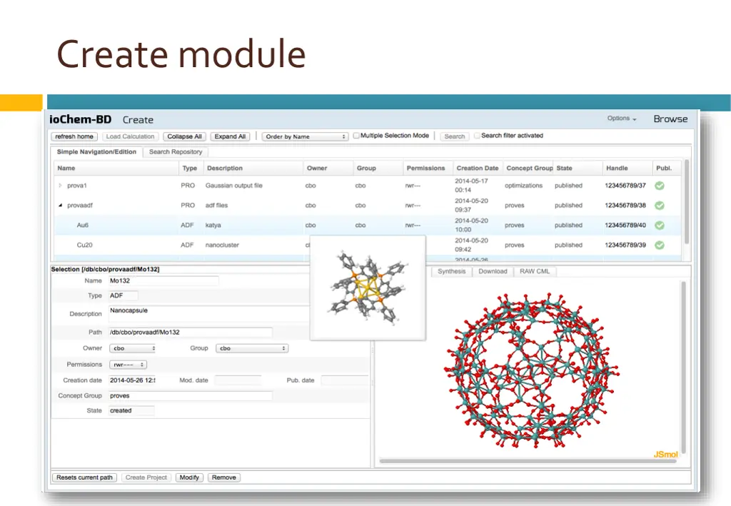 create module