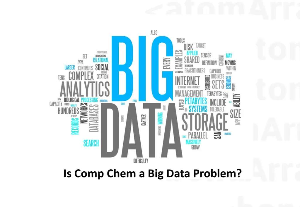 is comp chem a big data problem