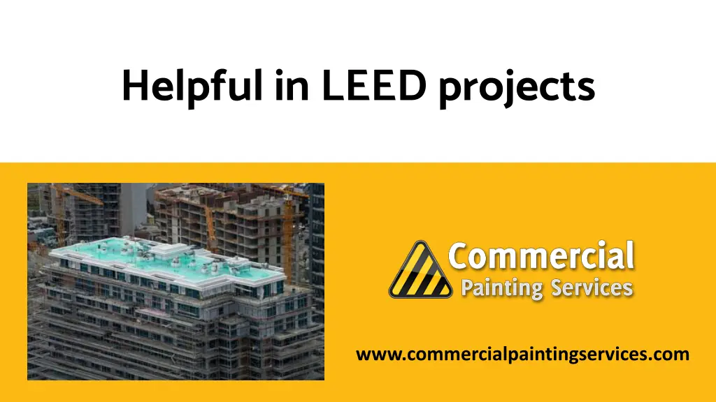 helpful in leed projects