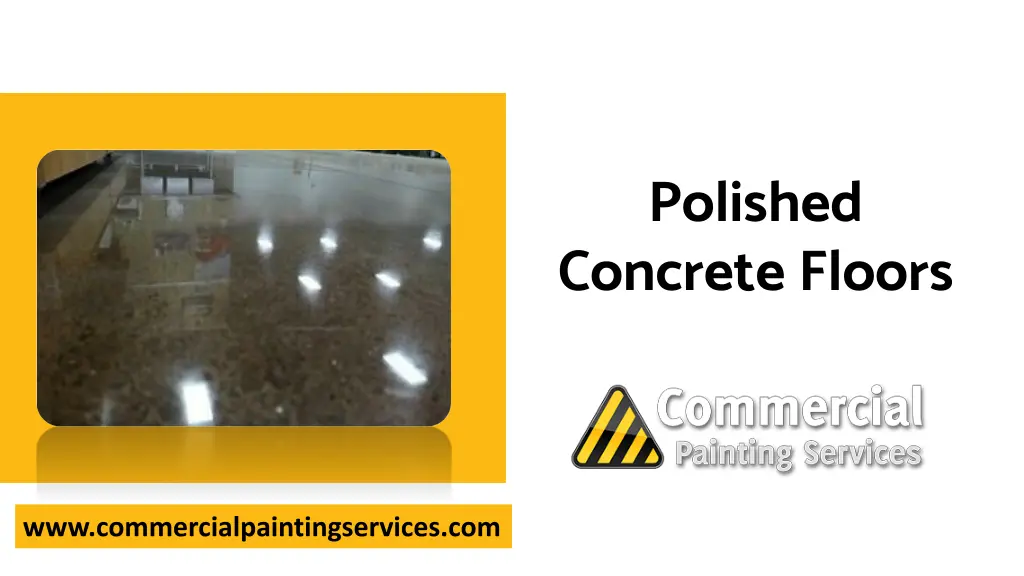 polished concrete floors