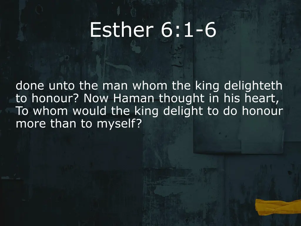 esther 6 1 6 2