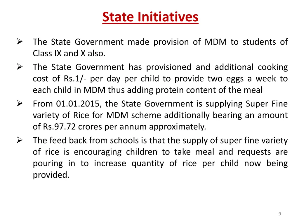 state initiatives