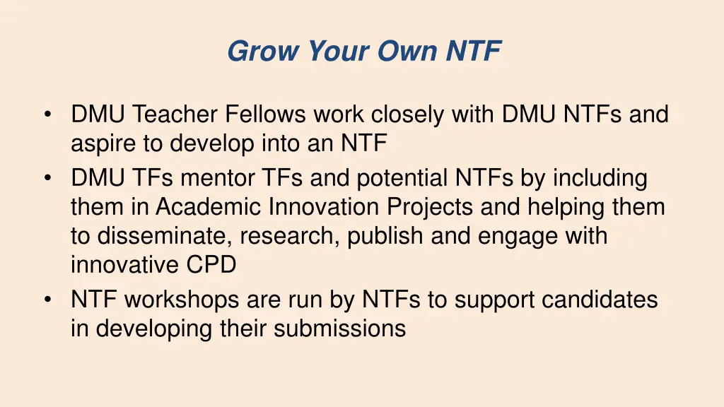 grow your own ntf