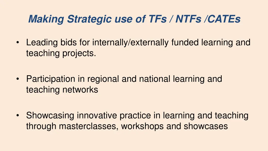 making strategic use of tfs ntfs cates 1