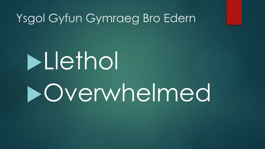 ysgol gyfun gymraeg bro edern