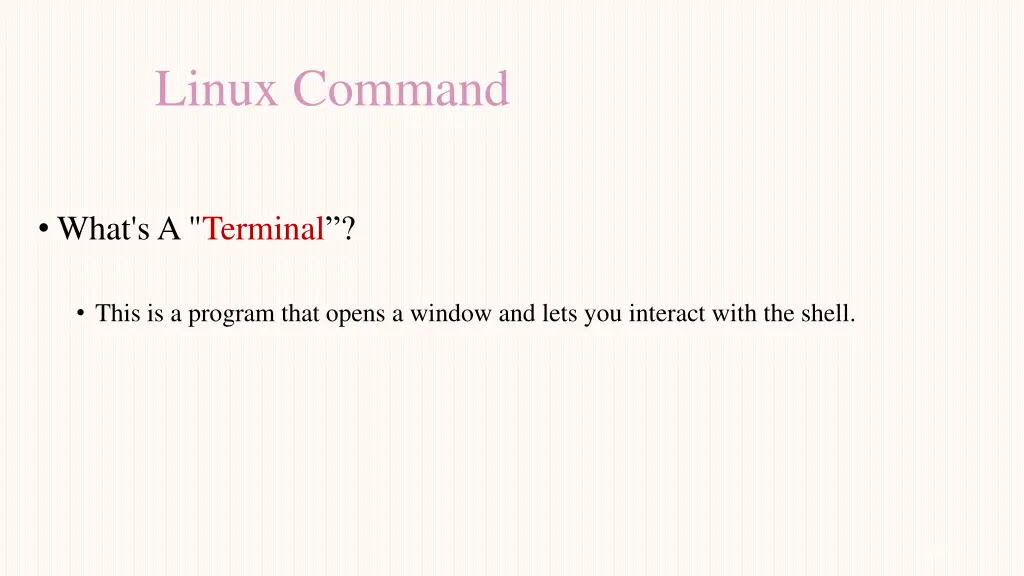 linux command 1