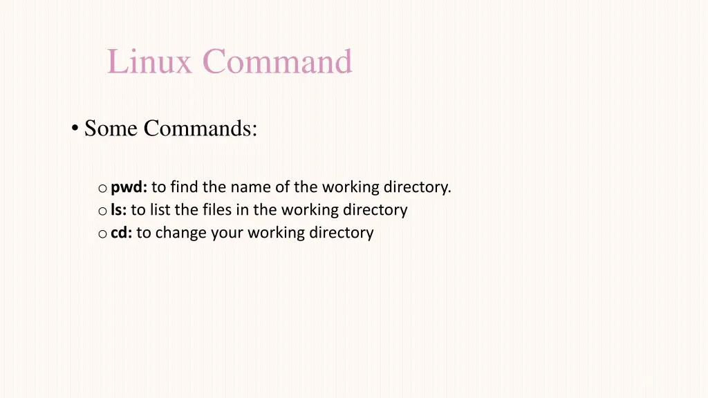 linux command 2