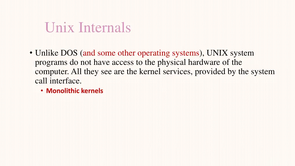 unix internals 1