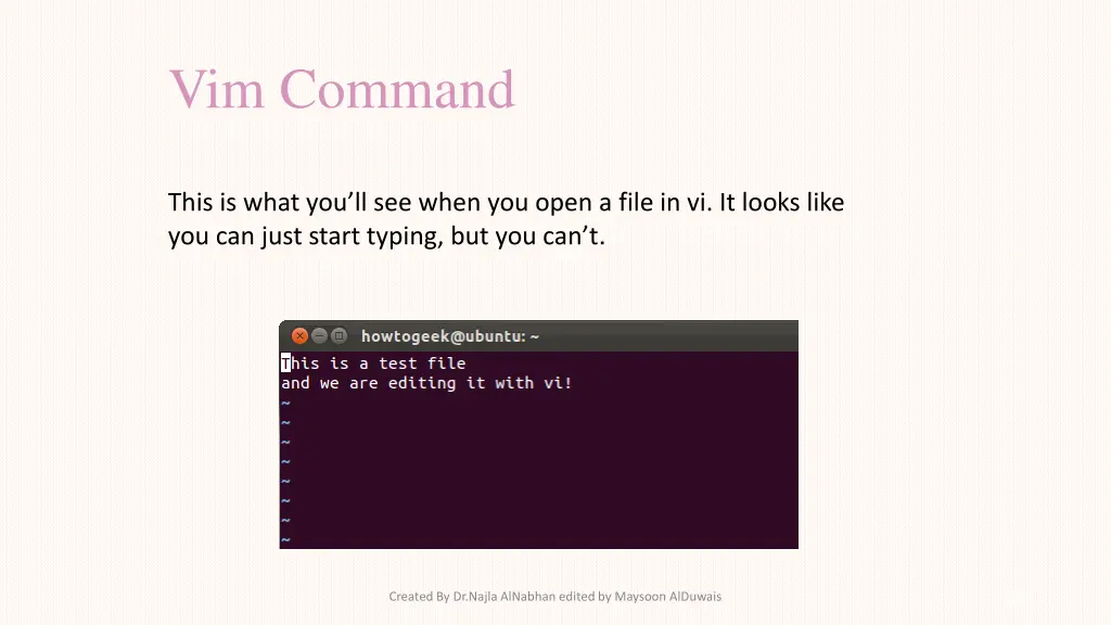 vim command 2