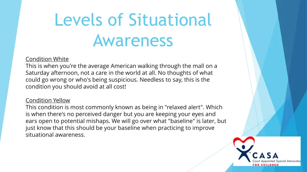 levels of situational awareness 1