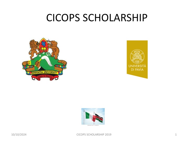 cicops scholarship