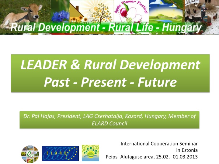 leader rural development past present future