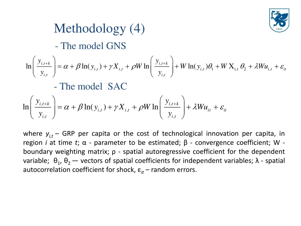 methodology 4 the model gns