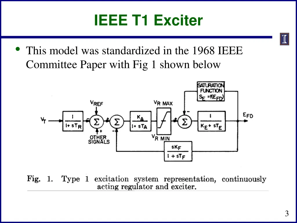 ieee t1 exciter