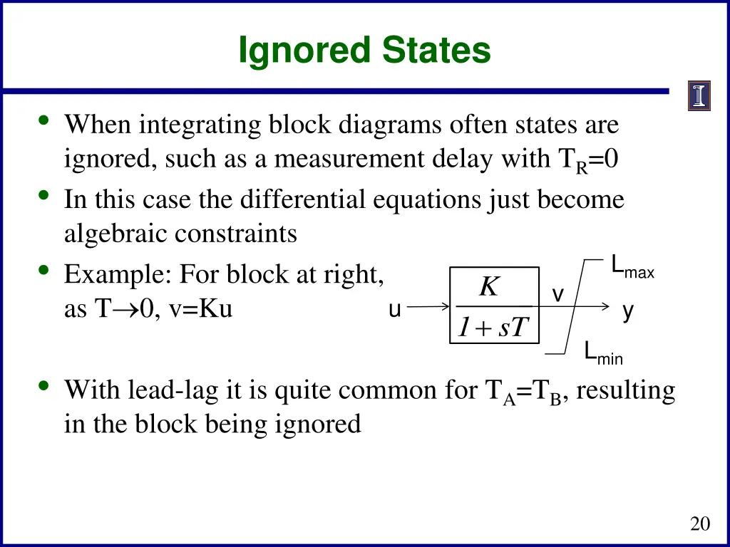 ignored states