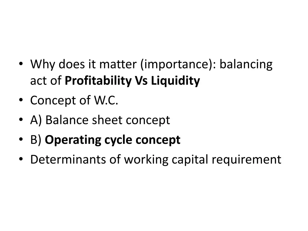 why does it matter importance balancing