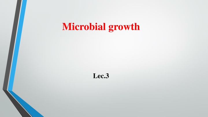 microbial growth