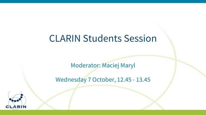 clarin students session