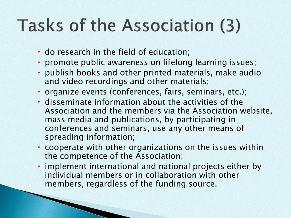 do research in the field of education promote