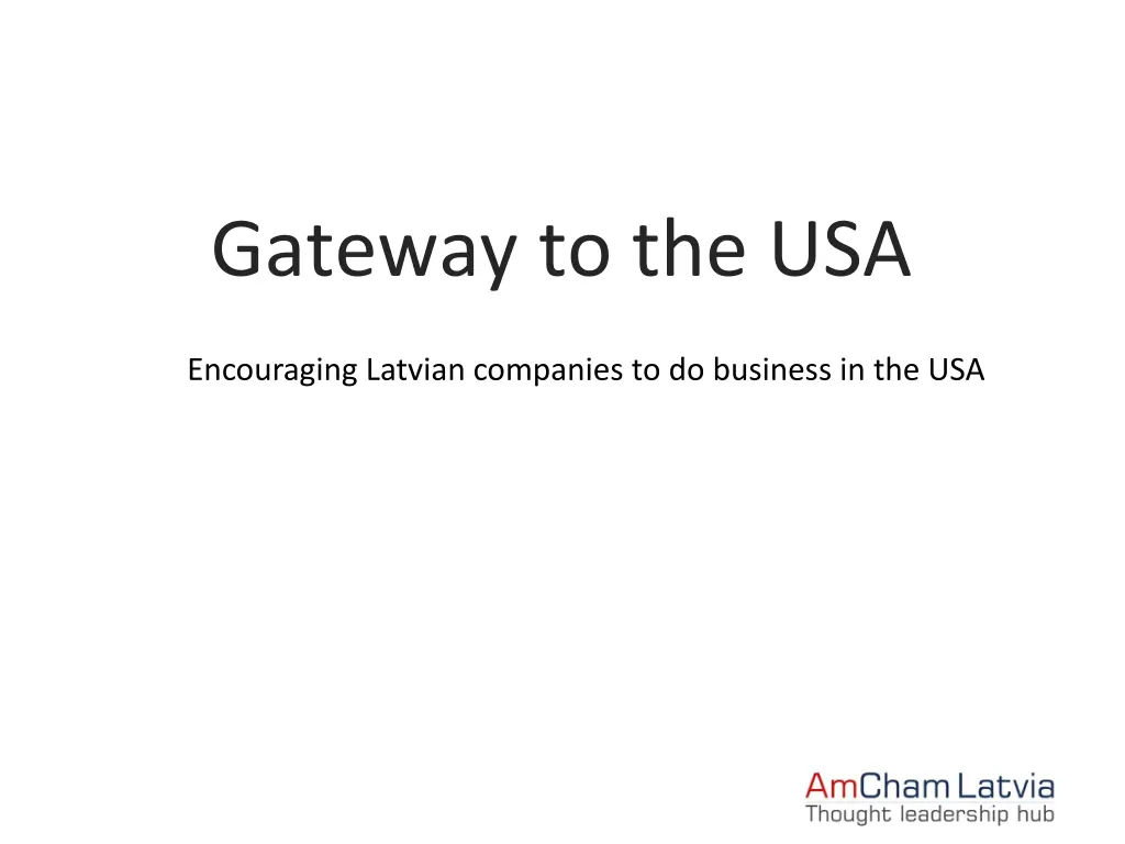 gateway to the usa 1