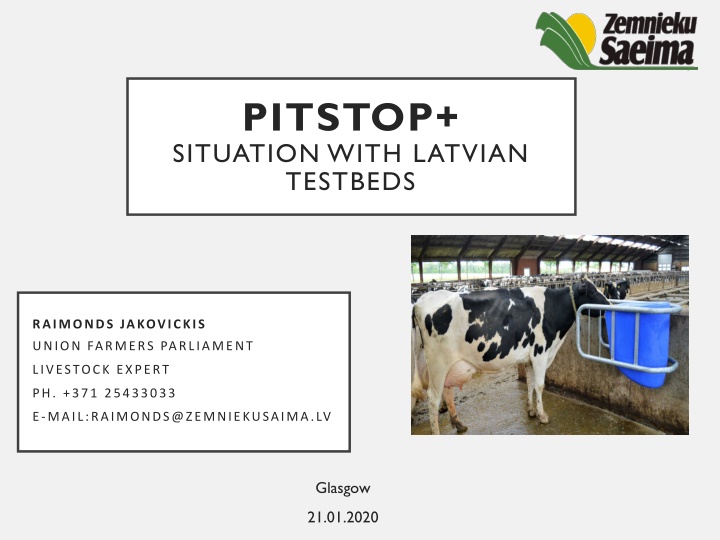 pitstop situation with latvian testbeds