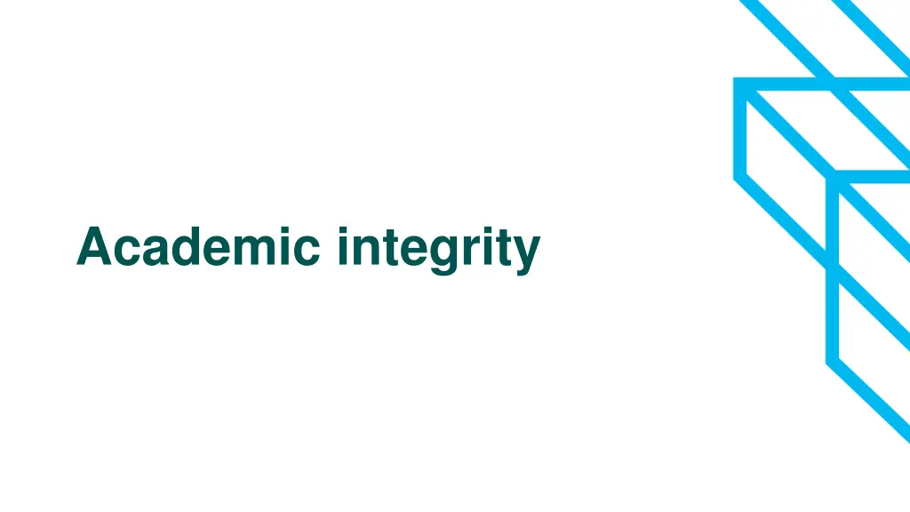 academic integrity