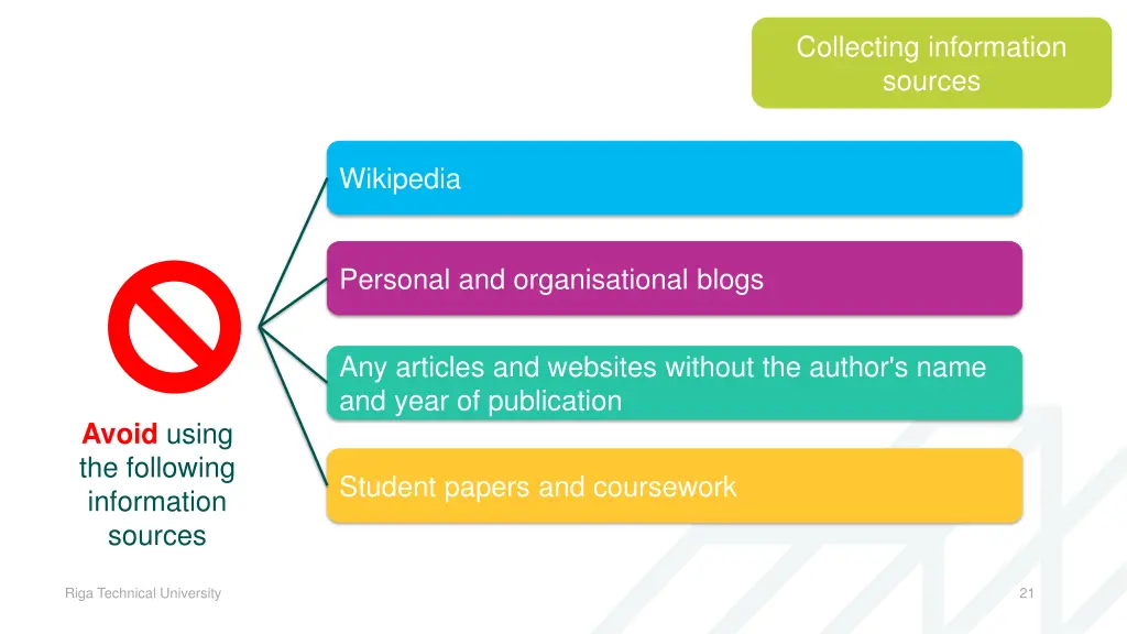 collecting information sources 2