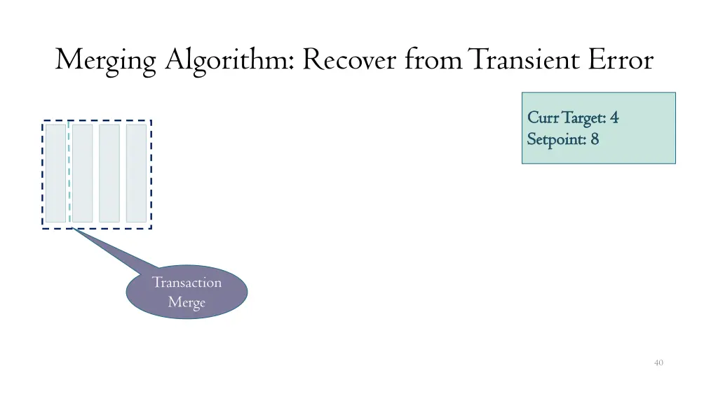 merging algorithm recover from transient error 2