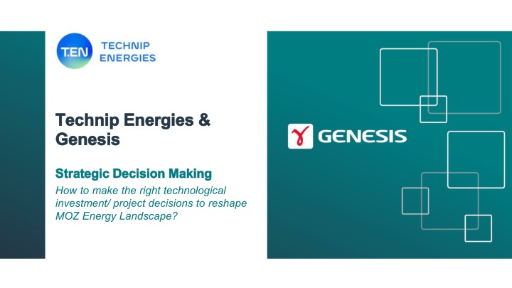 technip technip energies energies genesis genesis