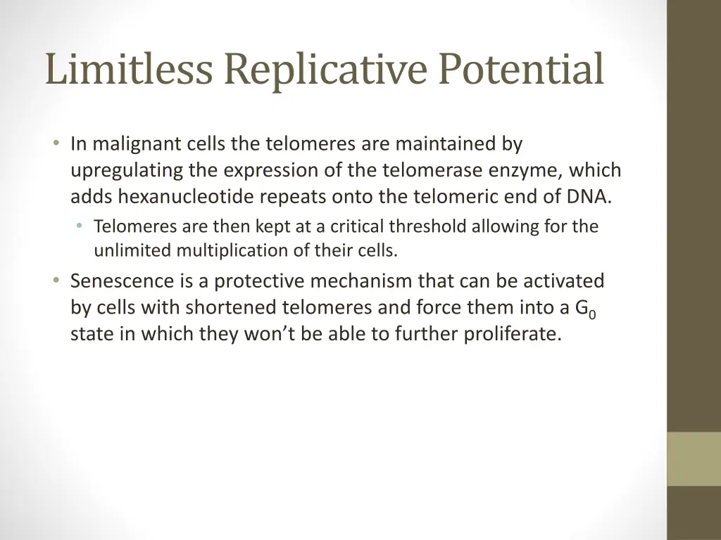 limitless replicative potential 1