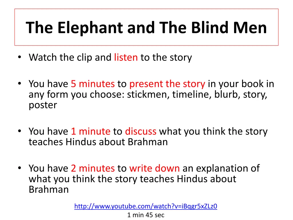 the elephant and the blind men