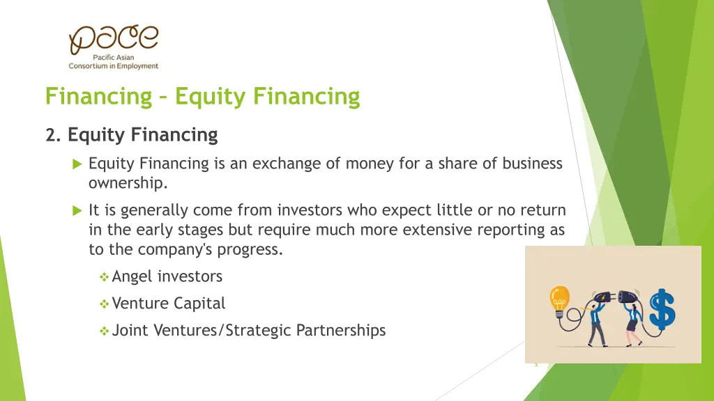 financing equity financing