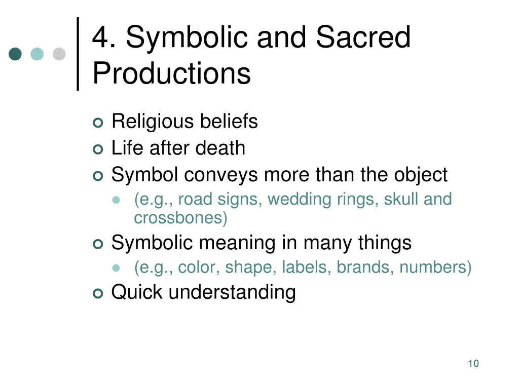 4 symbolic and sacred productions