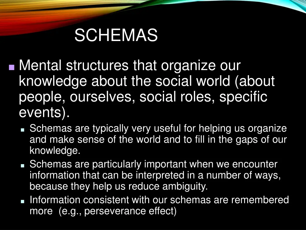 schemas