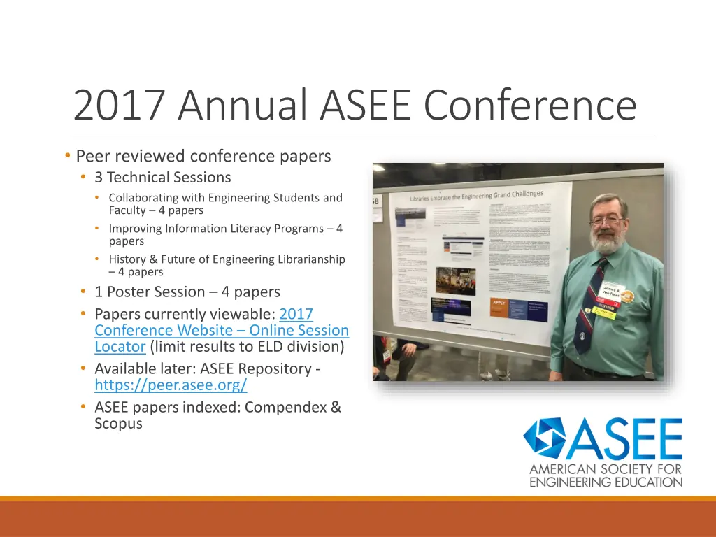 2017 annual asee conference 2