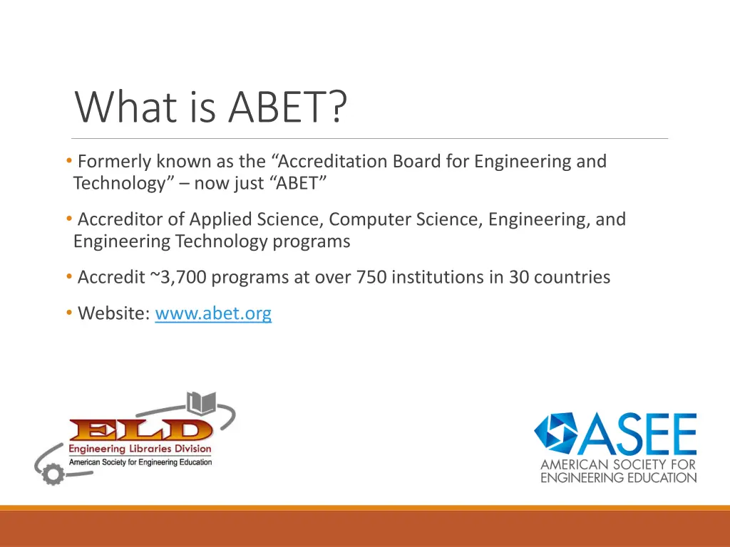 what is abet