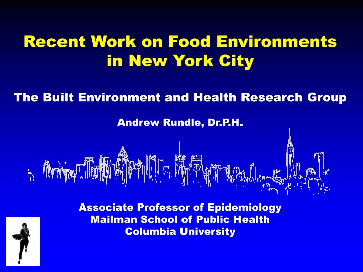 recent work on food environments in new york city