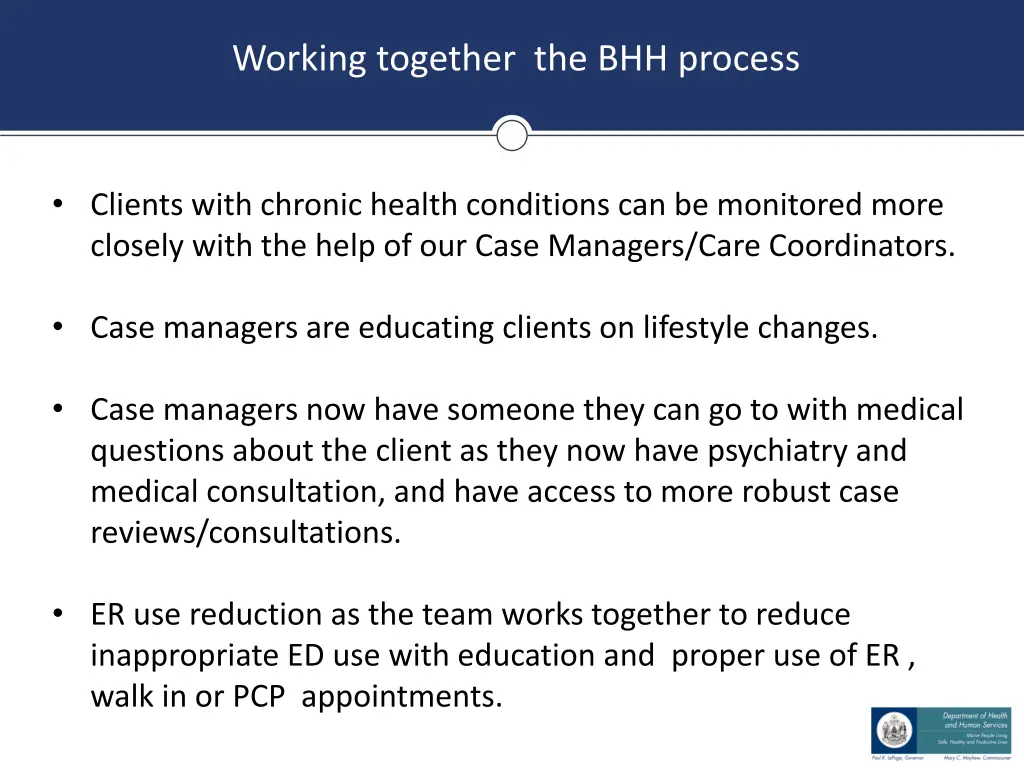 working together the bhh process