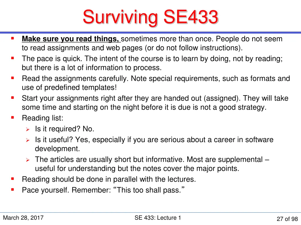 surviving se433