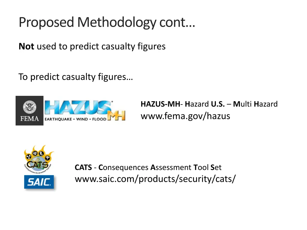 proposed methodology cont