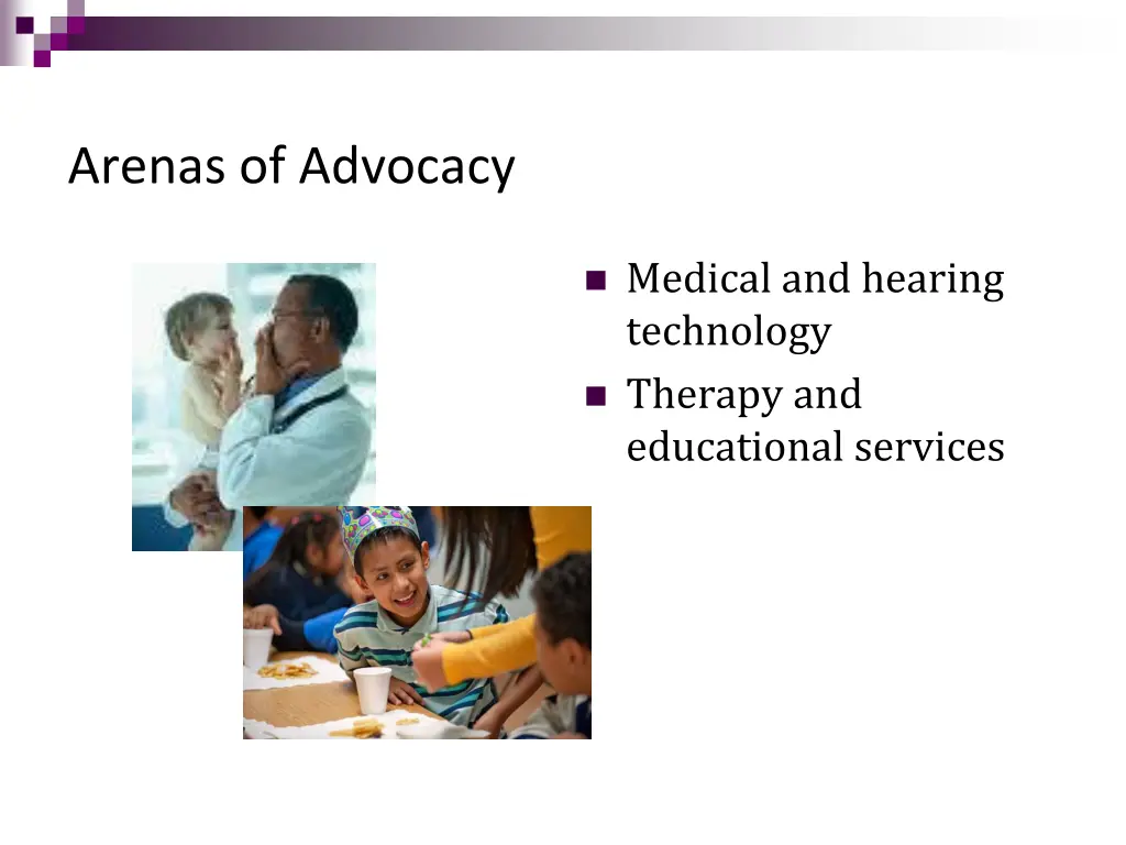 arenas of advocacy