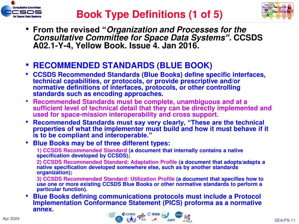 book type definitions 1 of 5 from the revised