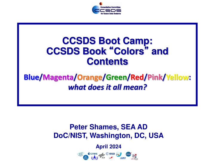 ccsds boot camp ccsds book colors and contents