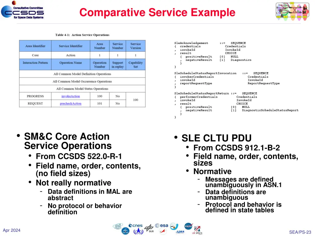 comparative service example