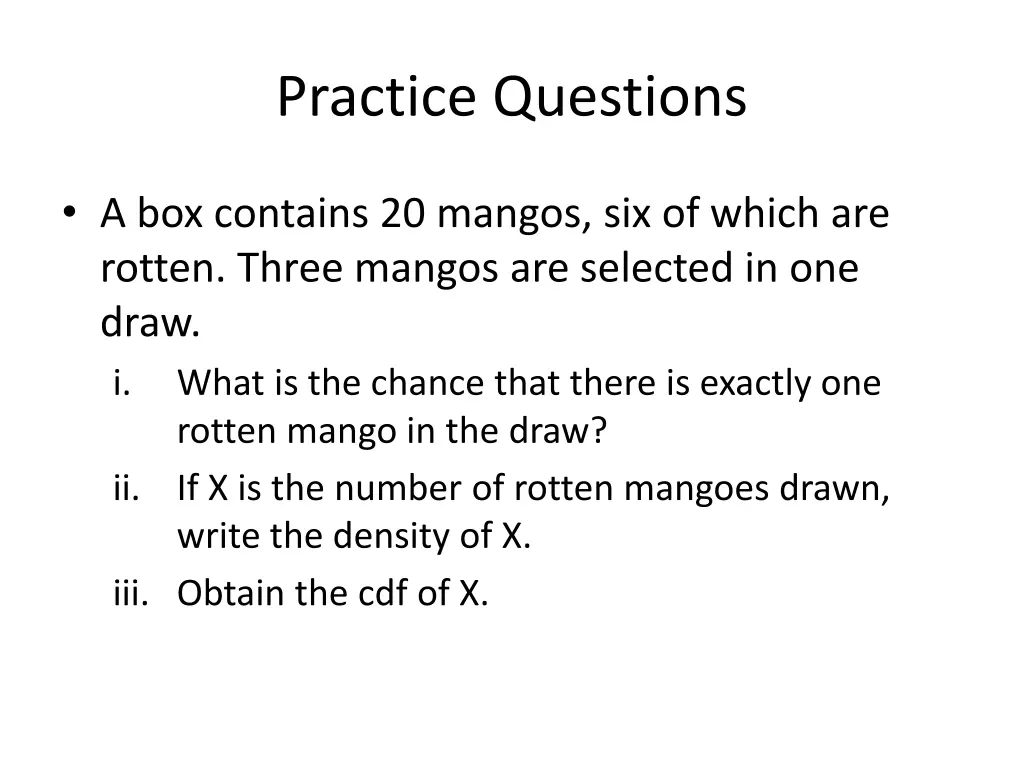 practice questions 11