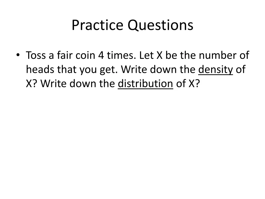 practice questions