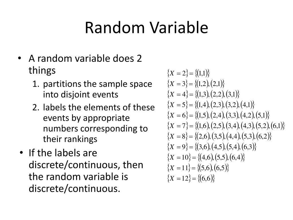 random variable 3