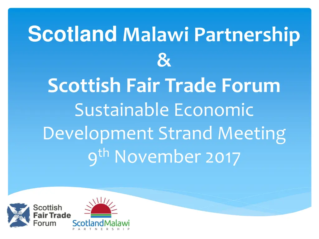 scotland malawi partnership scottish fair trade 1