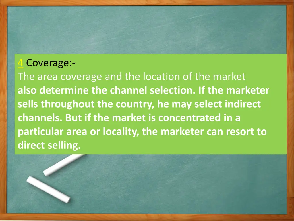 4 coverage the area coverage and the location