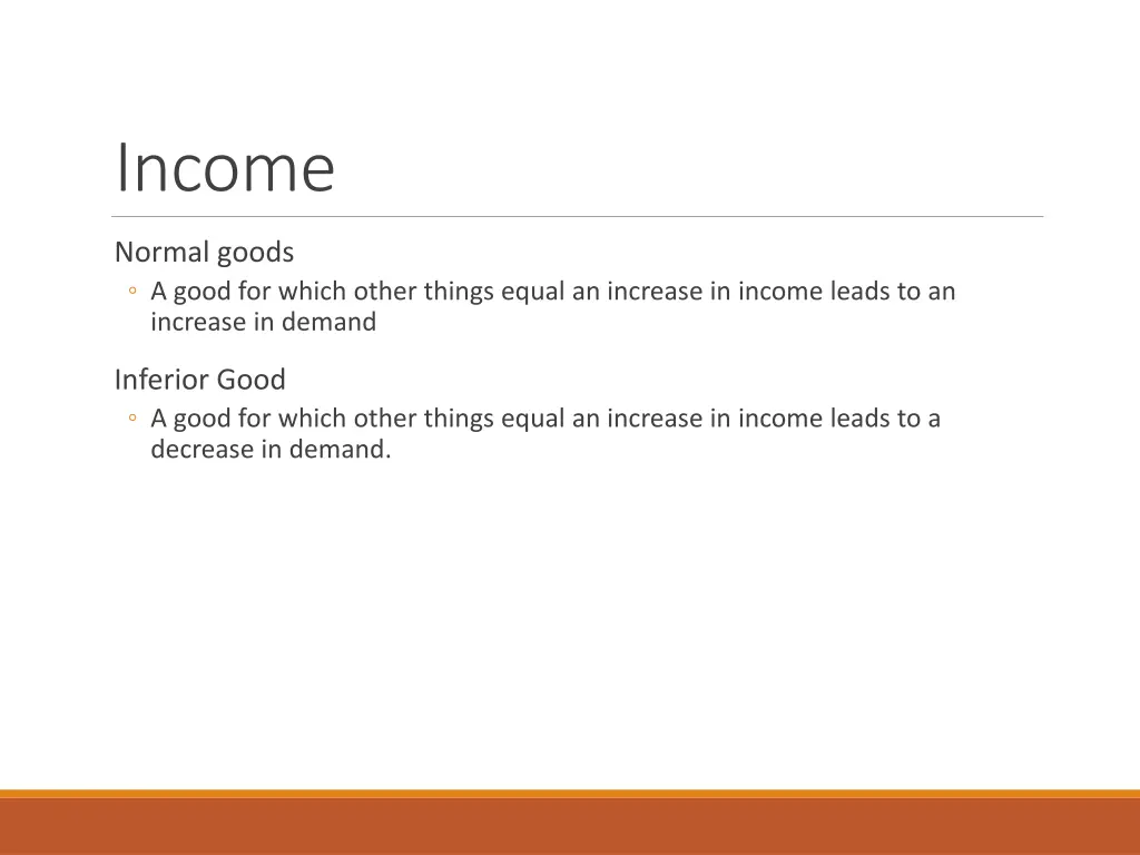 income